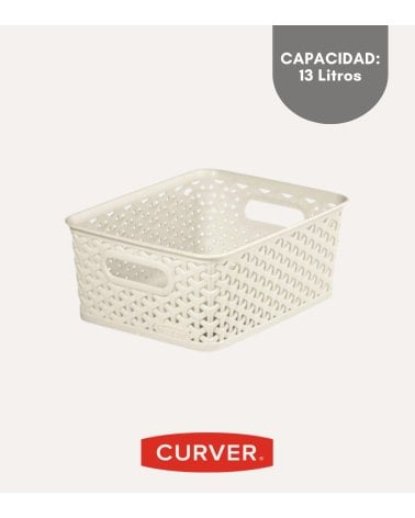 Cesta con Asas My Style de Plástico Reciclado