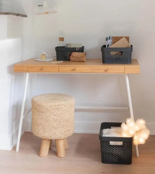 Cesta con Asas Infinity de Plástico Reciclado