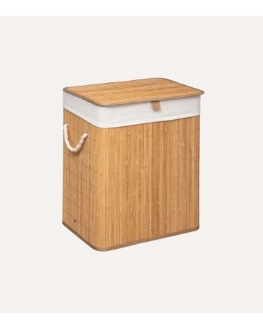 Cesto Rectangular para la Colada de Bambú