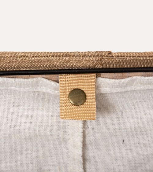 Cesto Rectangular para la Colada de Bambú