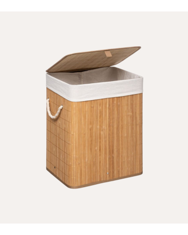 Cesto Rectangular para la Colada de Bambú