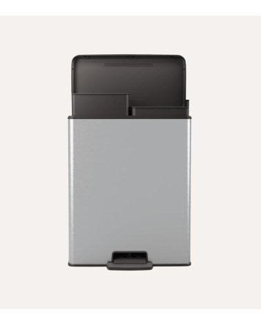 Cubo de Pedal Deco Bin 26 + 26 L de Plástico Reciclado