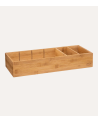 Organizador con Separadores Extraíbles Tidy Smart de Bambú