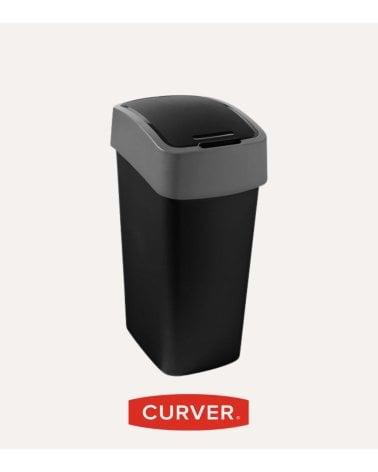 Cubo de Tapa Basculante Flip de Plástico Reciclado