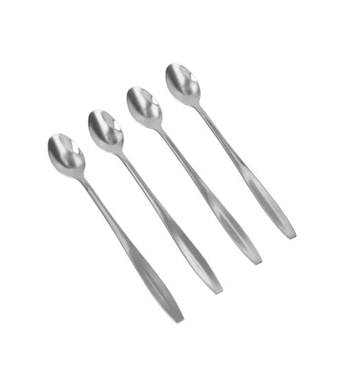 Juego de Cuatro Cucharas para Refresco