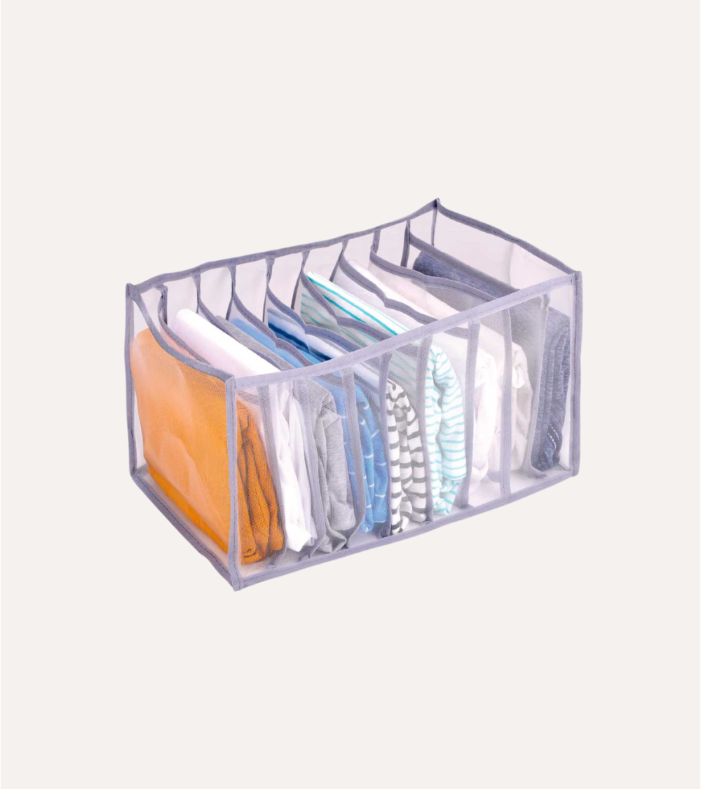 Organizador 9 Compartimentos Camisas de Tela