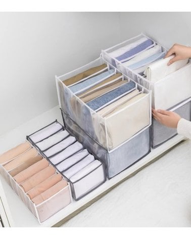 Organizador 7 Compartimentos Ropa Interior de Tela