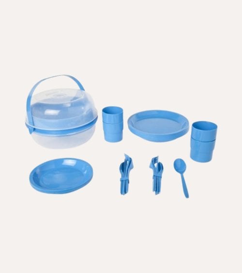 Set de Camping para 4 Personas con 33 Piezas