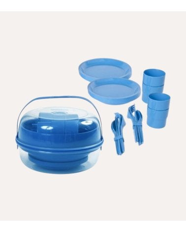 Set de Camping para 4 Personas con 33 Piezas