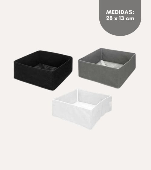 Caja Plegable Organizadora de Tela