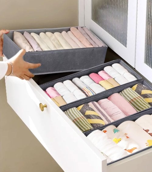 Caja Plegable Organizadora de Tela