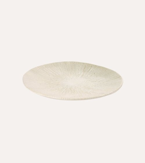 Plato de Postre Anya con Borde Irregular de Gres
