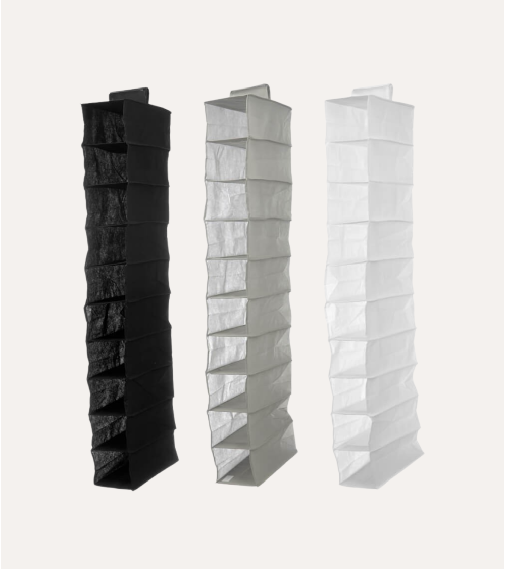 Organizador de Armario con 10 Compartimentos de Tela