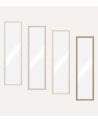 Espejo para Puerta con Marco de Acabado Madera Suave