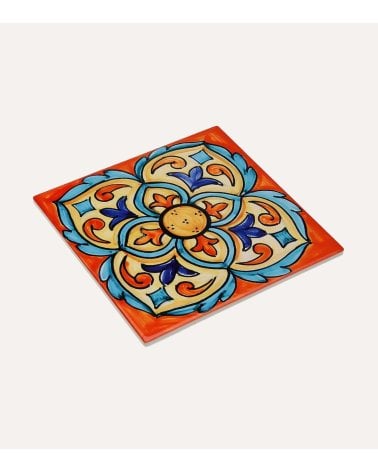 Salvamantel Cuadrado Azulejo de Cerámica
