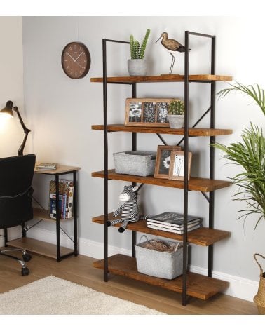 Estantería Estilo Industrial de 5 Niveles