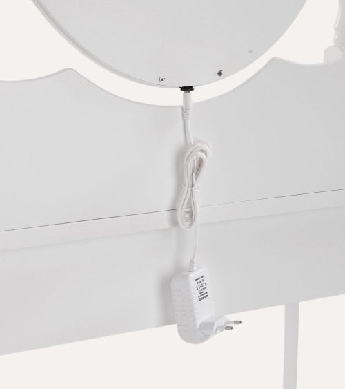 Tocador Charm con Taburete y Luces LED