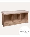 Banco Mix N'Modul de Madera con Cojín