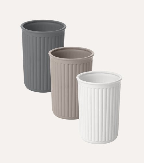 Vaso de Baño Portacepillos Baobab de Plástico