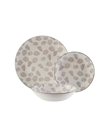Vajilla de Porcelana de 18 Piezas Grand