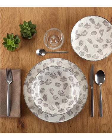 Vajilla de Porcelana de 18 Piezas Grand