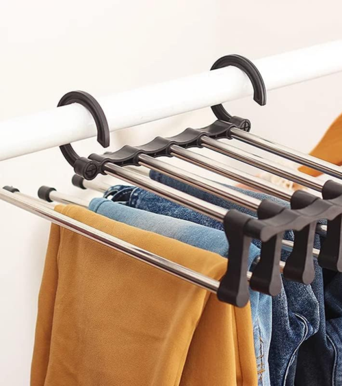 Percha para Pantalones de Acero Inoxidable