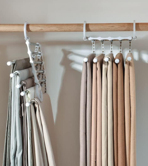 Percha para Pantalones de Acero Inoxidable