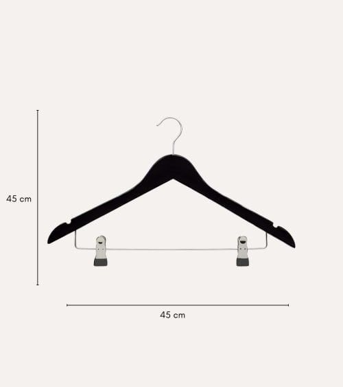 Perchas con Pinzas de Madera