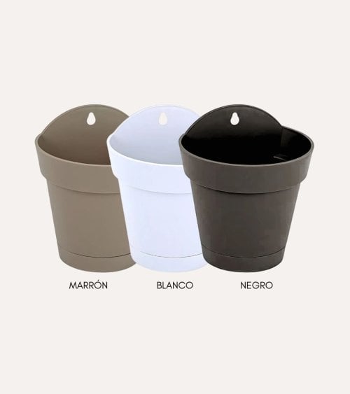 Maceta para Pared de Plástico Areca