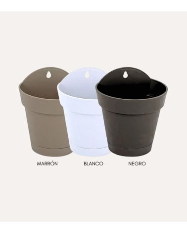 Maceta para Pared de Plástico Areca