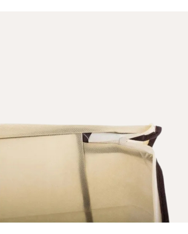 Guardatodo con Cremallera y Asas de Tela