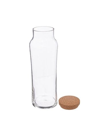 Botella de Cristal con Tapón de Corcho Slim Spring