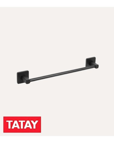 Toallero de Barra Nero de Acero Inoxidable