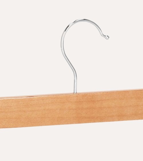 Set de 3 Perchas con Pinzas de Madera