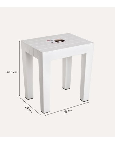 Taburete para Baño Lombok de Plástico