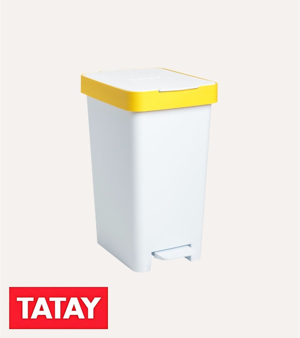 Cubo de Basura Ideal para Reciclaje con Pedal