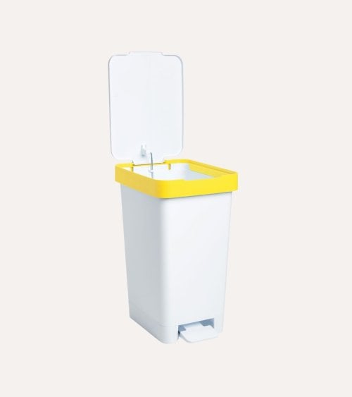 Cubo de Basura Ideal para Reciclaje con Pedal