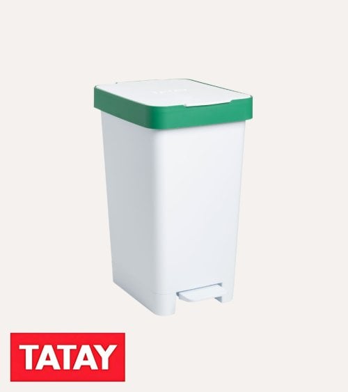 Cubo de Basura Ideal para Reciclaje con Pedal