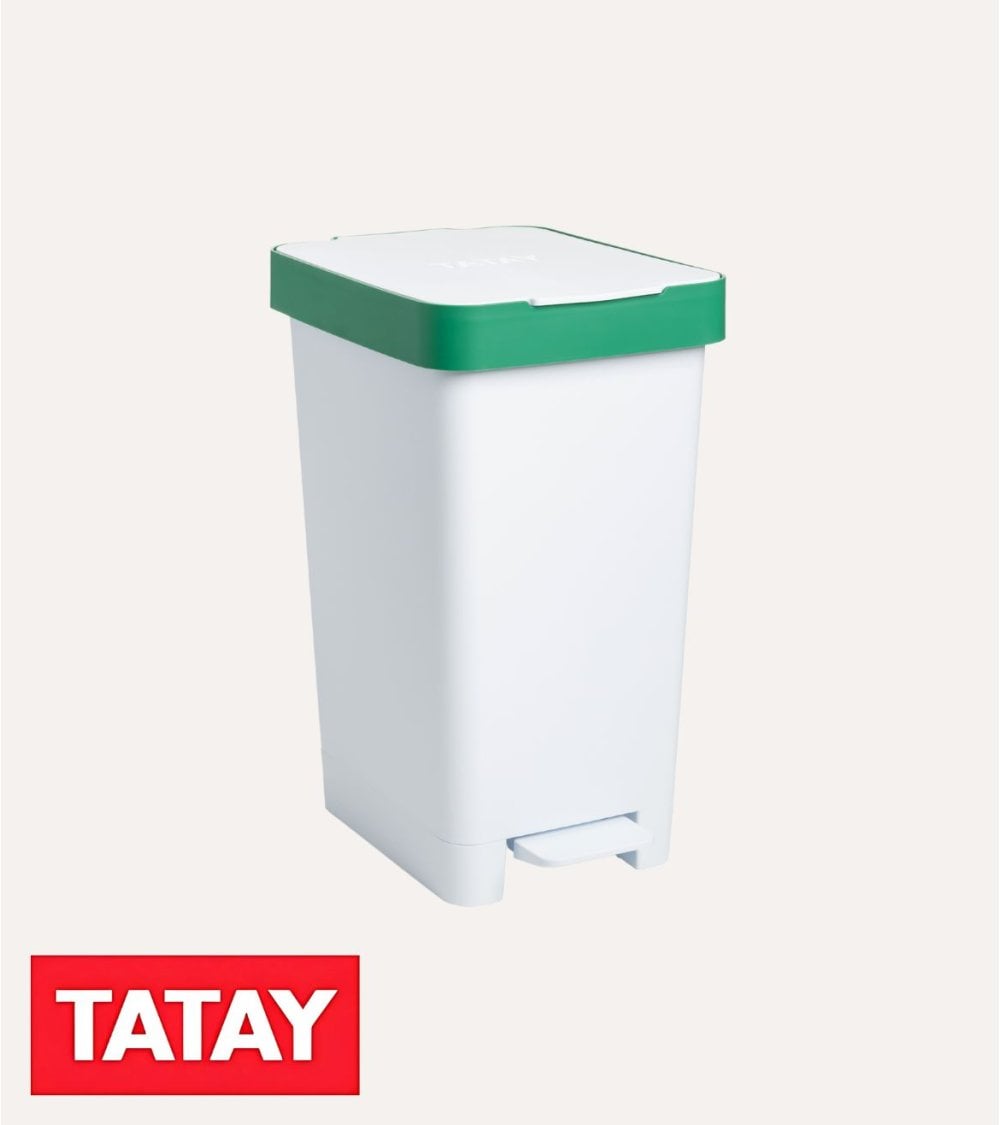 Cubo de Basura Ideal para Reciclaje con Pedal