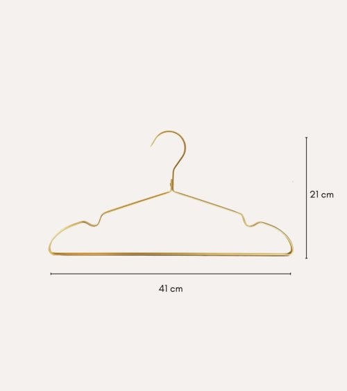 Set de 5 Perchas Zara de Aluminio