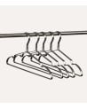 Set de 5 Perchas Zara de Aluminio