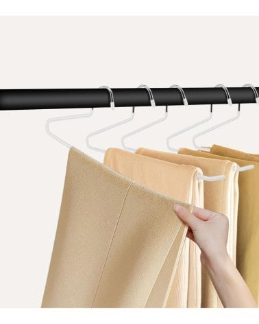 Percha para Pantalon con Lado Abierto de Metal