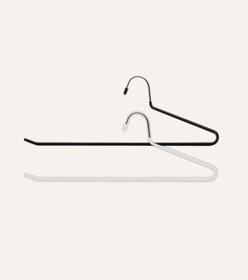 Percha para Pantalon con Lado Abierto de Metal