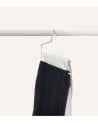 Percha para 2 Pantalones con Lado Abierto de Metal