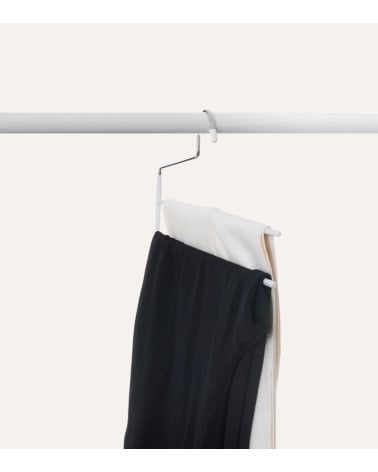 Percha para 3 Pantalones con Lado Abierto de Metal