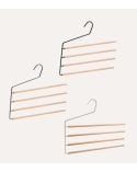 Percha para 4 Pantalones con Lado Abierto de Madera