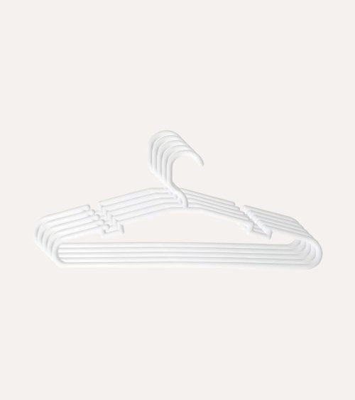 Set 5 Perchas Stilo de Plástico