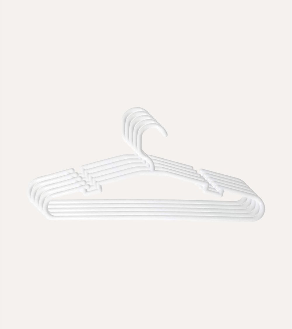 Set 5 Perchas Stilo de Plástico