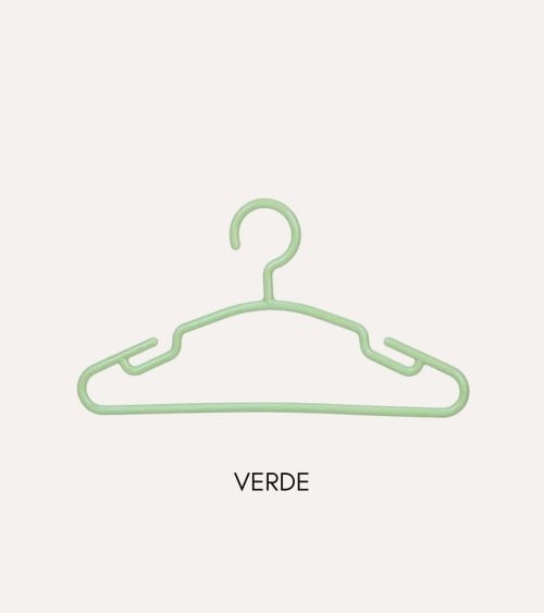 Set de 5 Perchas Stilo Infantil de Plástico