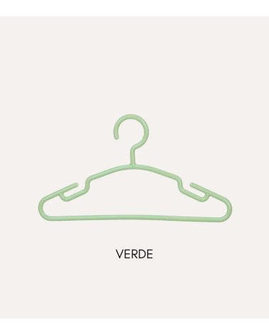 Set de 5 Perchas Stilo Infantil de Plástico